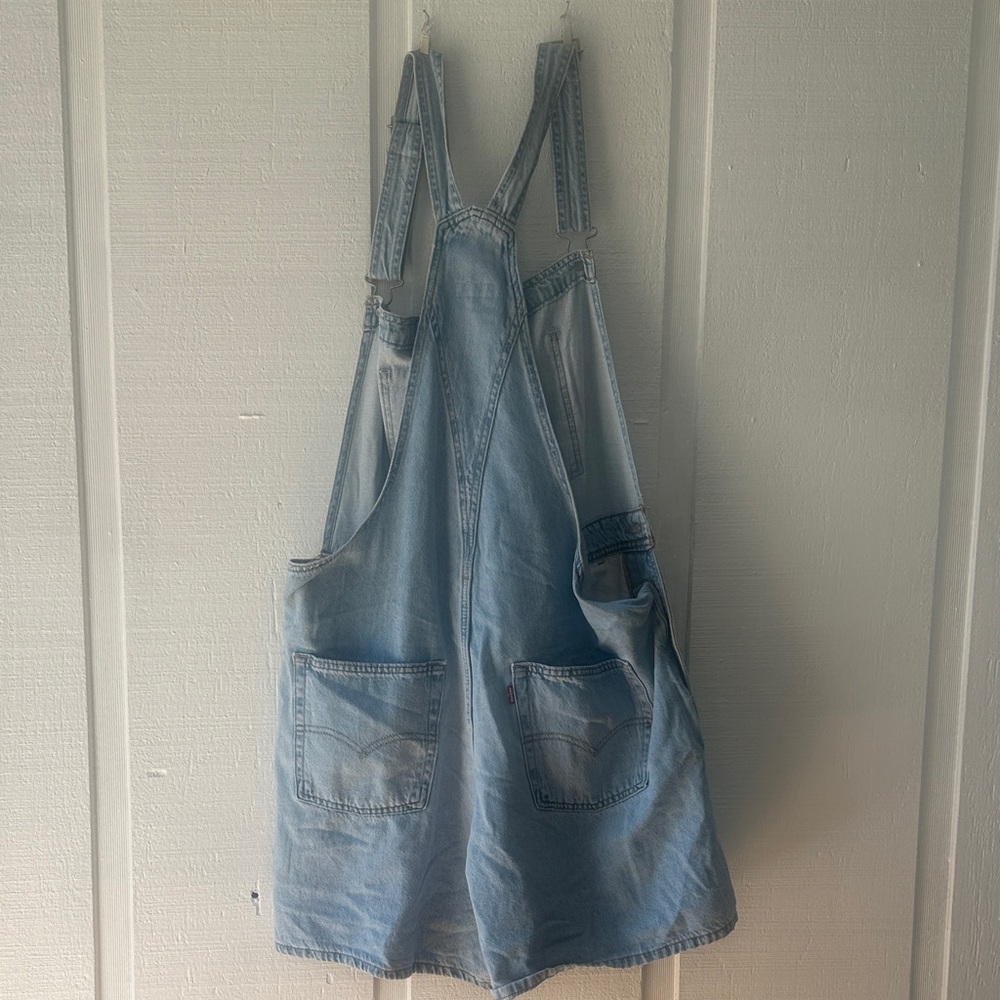 Levi Strauss Light Blue Denim Overalls - Picture 7 of 10